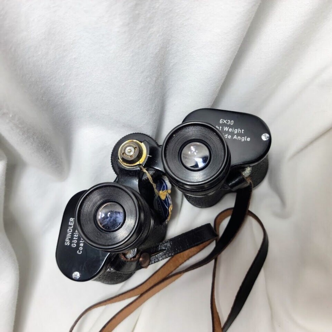 German Spindler 6x30 Binoculars Light Weight GOA Wide Angle Göttingen