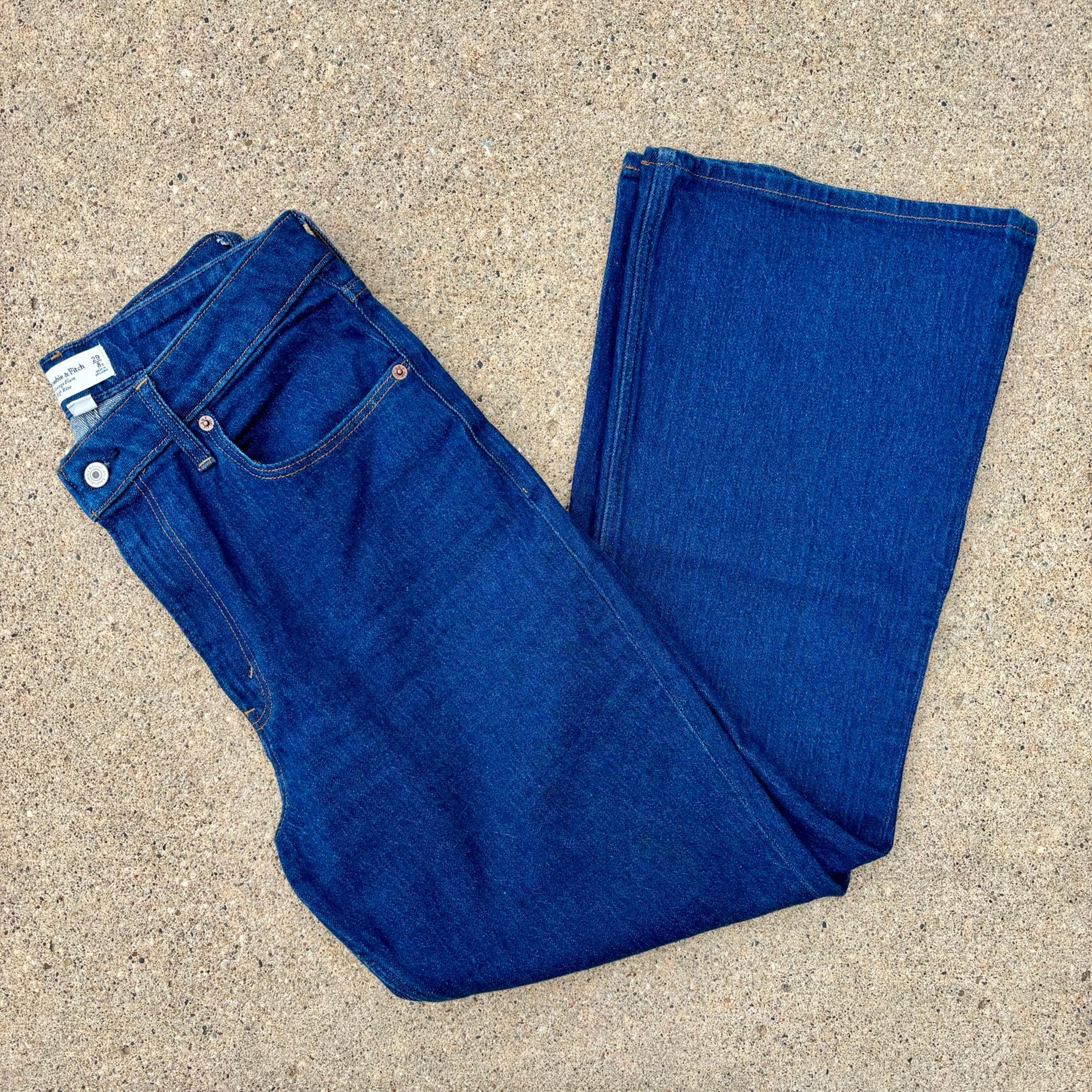 Abercrombie and Fitch flare jeans ~ 29