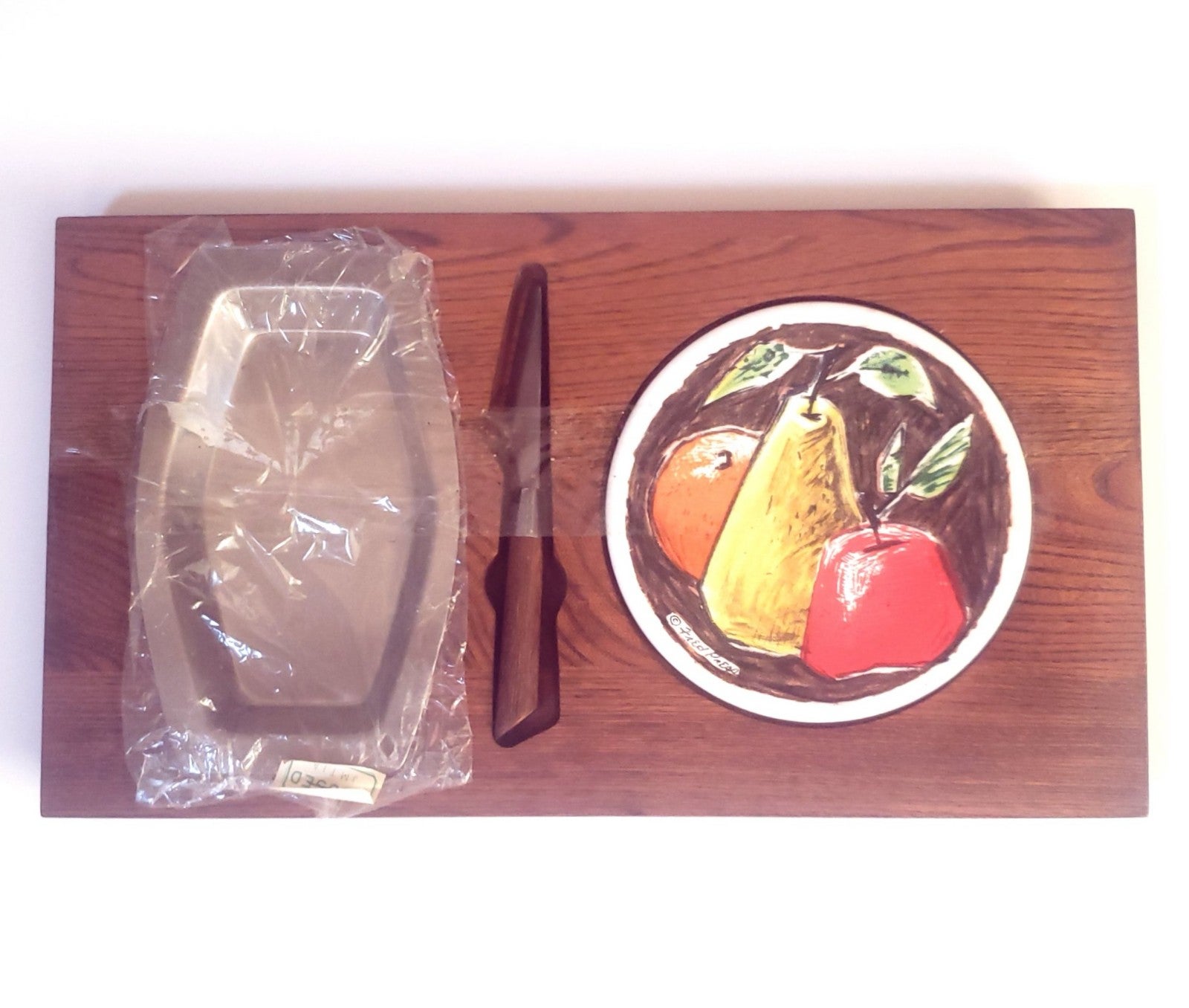 Vintage Fred Press (Charcuterie Board) Serv. Wood (NEW, NEVER USED)