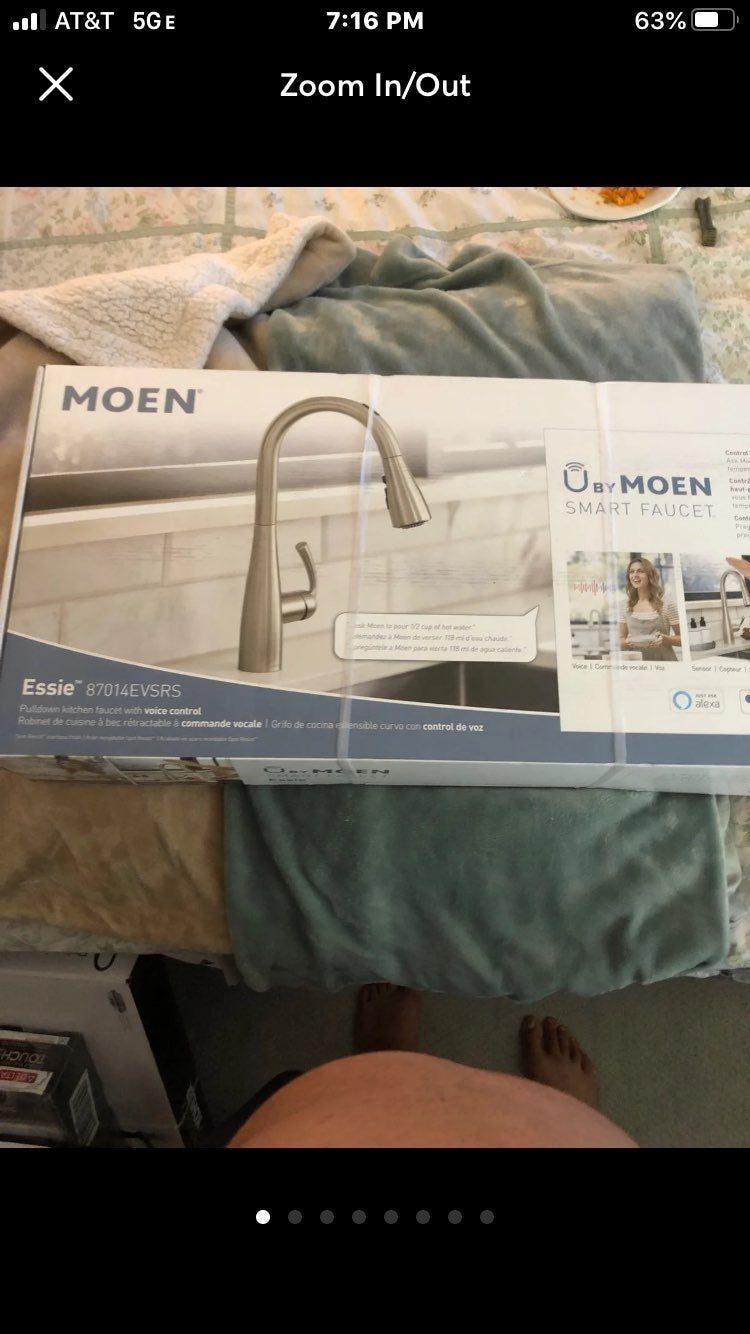 Smart kitchen faucet