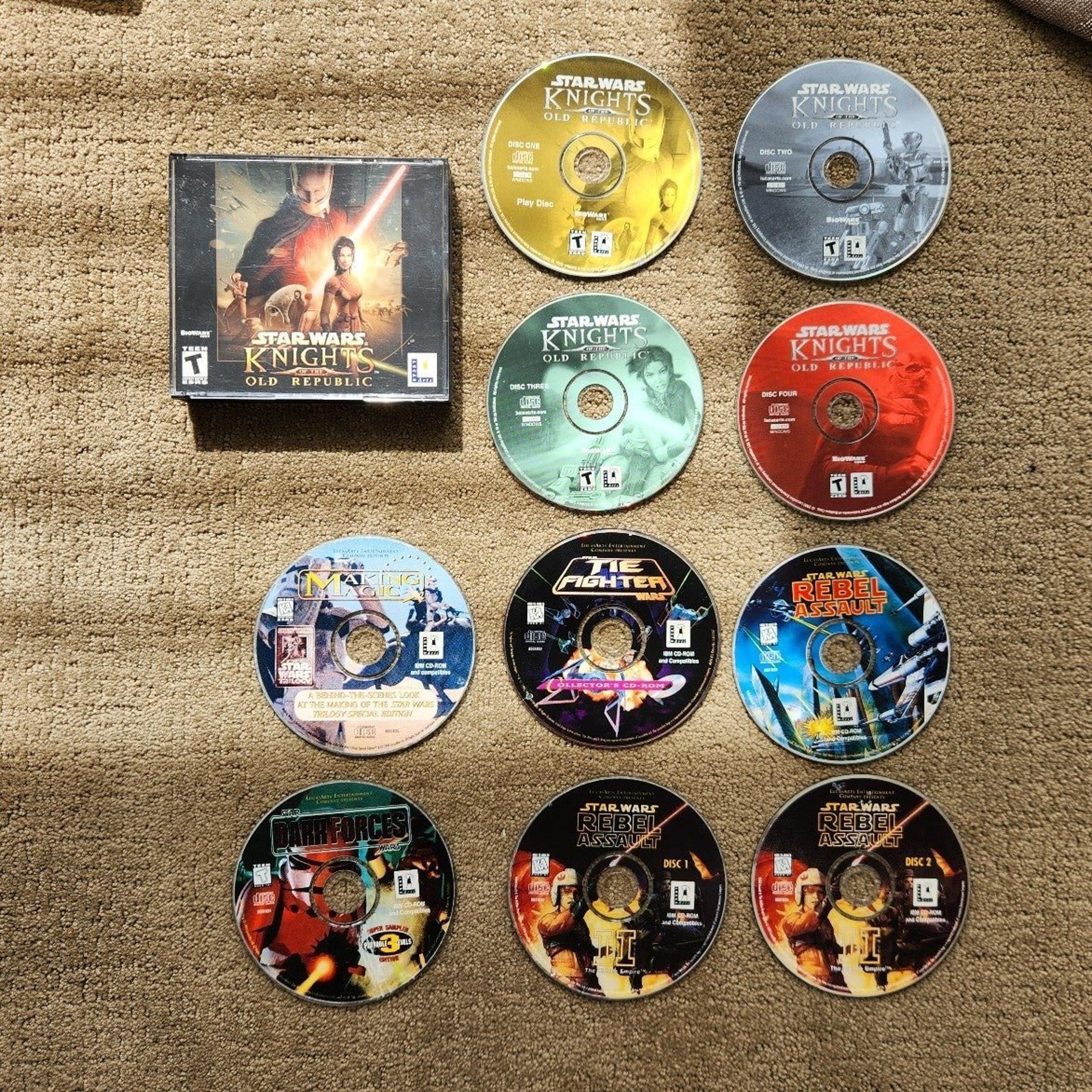Star Wars PC Lot
