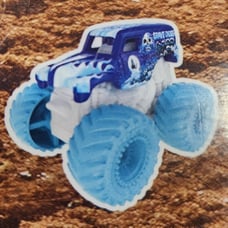 Monster jam Mini Grave Digger ICE series 8