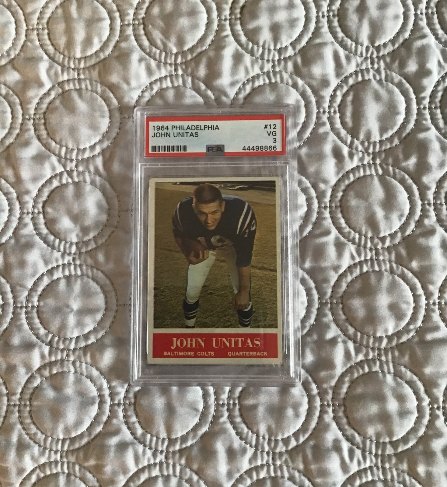 1964 Philadelphia John Unitas #12 VG