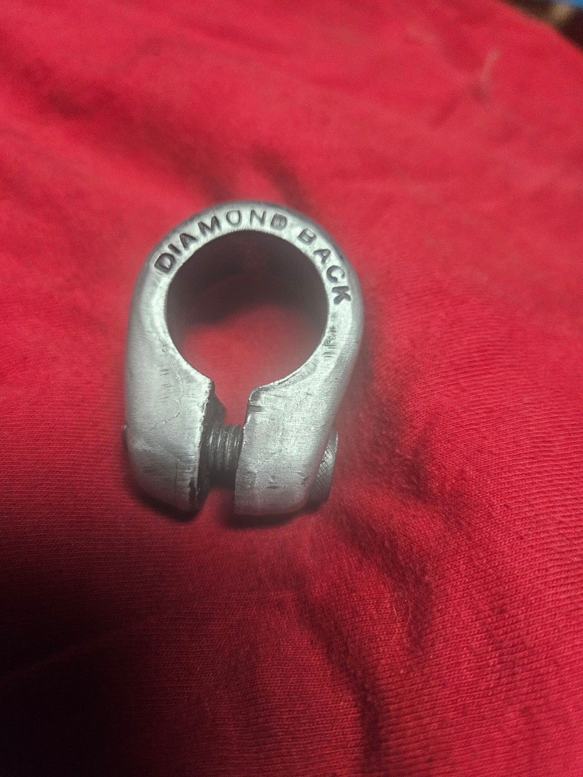 Bmx diamondback seat clamp