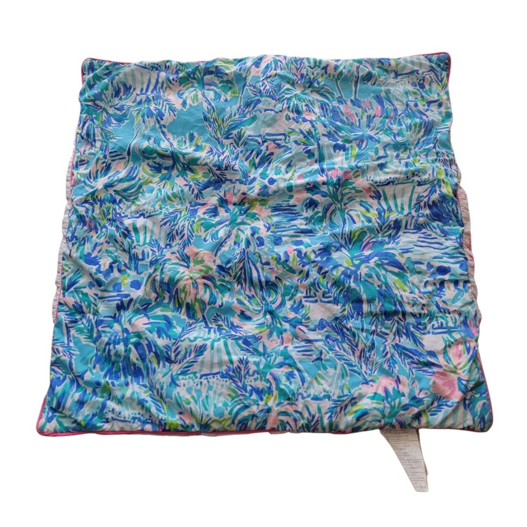 Lilly Pulitzer Pottery Barn Teen Pineapple Multi Euro Sham One 26 x26