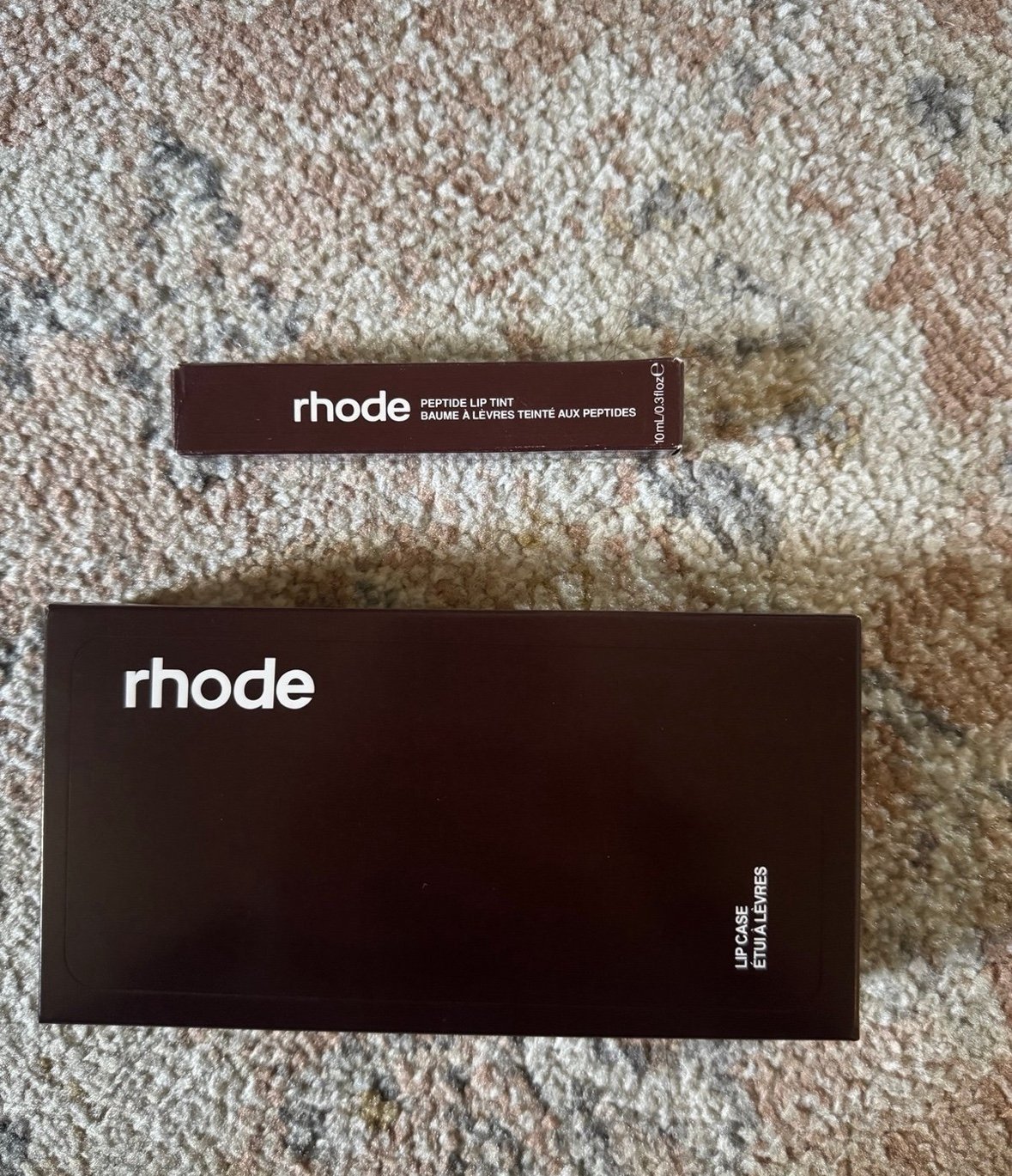 Rhode espresso lip case iPhone 16 pro max & Lip tint
