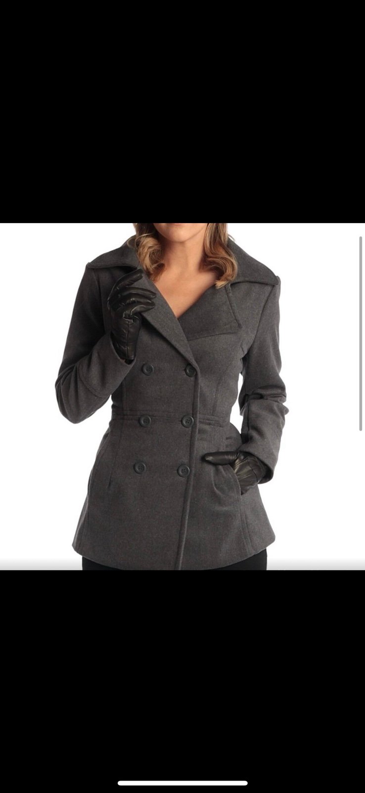 Alpine Swiss - Women’s Double Breasted Peacoat, NWT