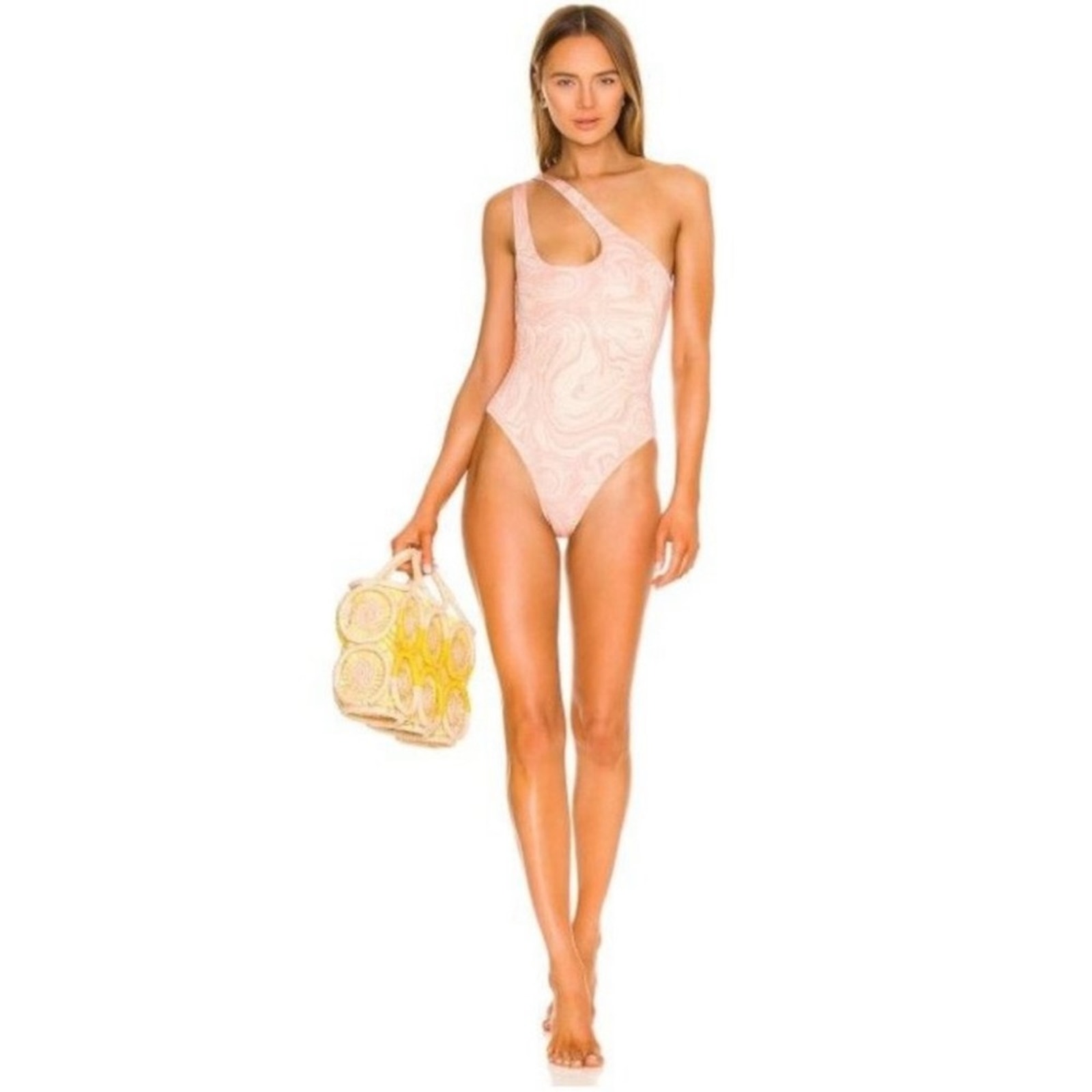 L* Space Phoebe One Piece Swimsuit All Swirled Up Shimmer L 169