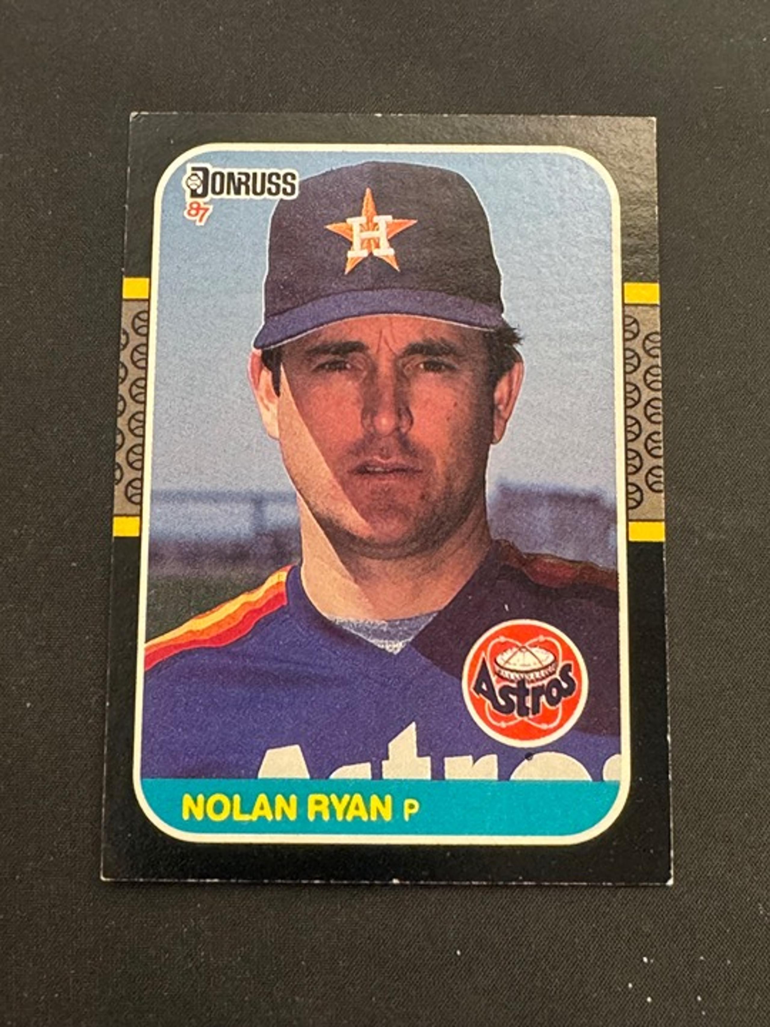 1987 Nolan Ryan Houston Astros Donruss Baseball #138 Trading Card