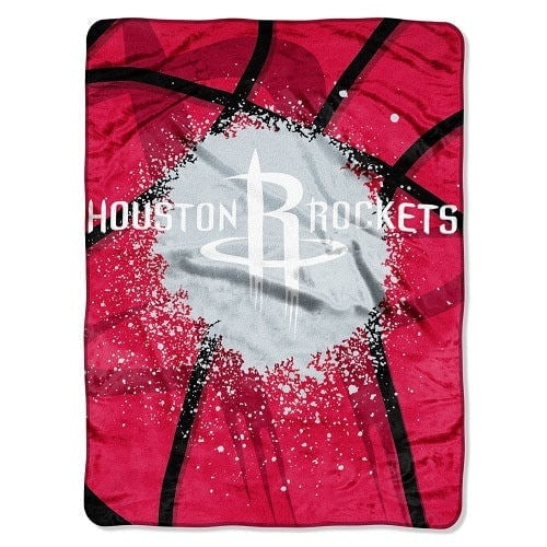Houston Rockets Shadow Play Raschel Throw Blanket 60 x 80