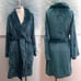 NEW M/L VS Short Cozy Robe in Deepest Green