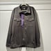 Frye Men's Faux Suede Shirt Jacket, Shacket, Snap Closure Charcoal Size L NEW
