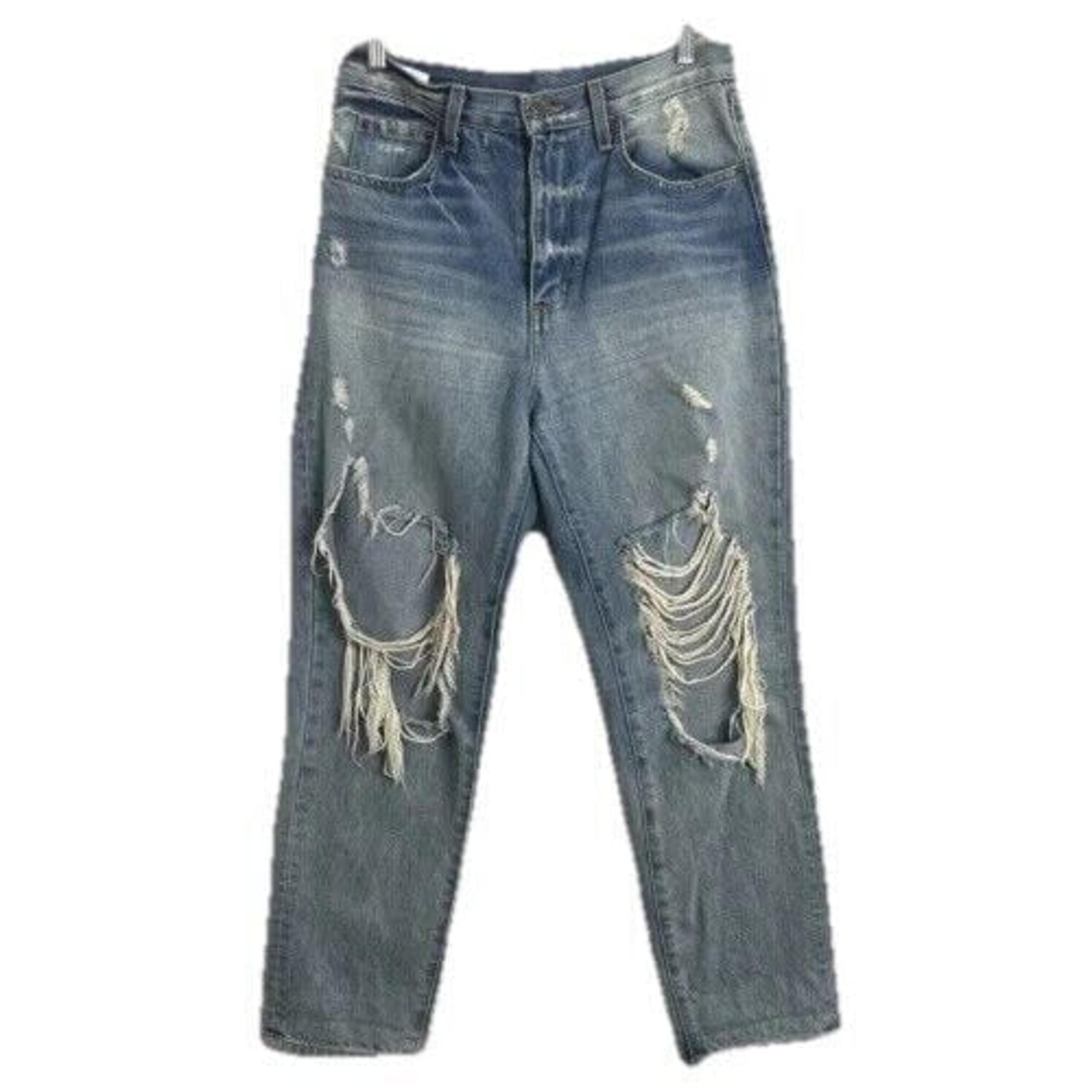 Carmar Distressed Boyfriend Womens Jeans Size 26 D462287 Los Angeles High Rise