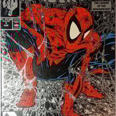 1990 SILVER EDITION SPIDER-MAN,#1 TODD McFARLANE