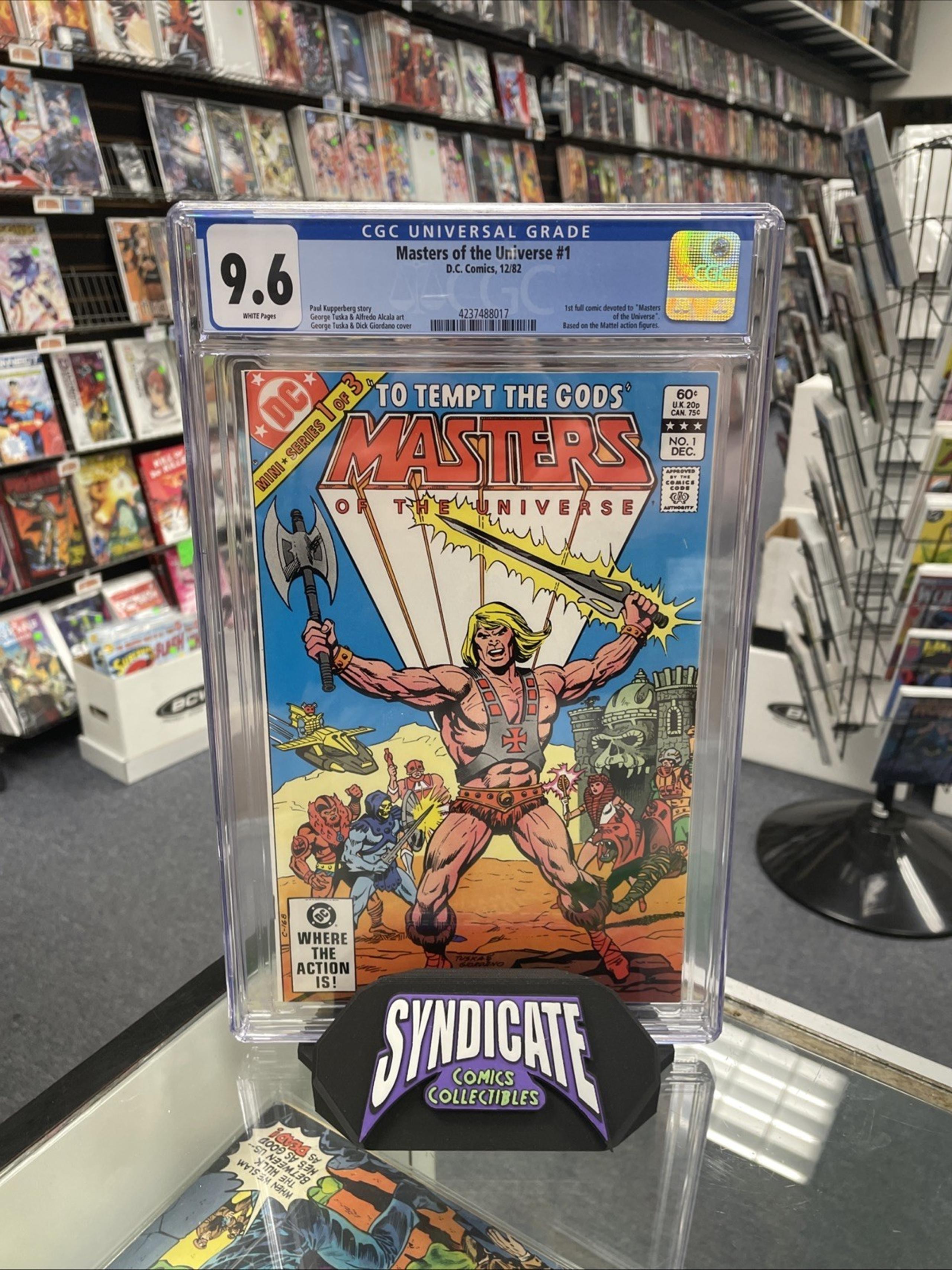 Masters of the Universe #1 (CGC 9.6) 1st Solo Masters Of The Universe