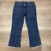 Agolde Mid Rise Relaxed Bootcut Ankle Fray Jeans Women's 32