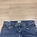 Agolde Mid Rise Relaxed Bootcut Ankle Fray Jeans Women's 32