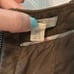 Burberry 100% Goat Leather mini skirt size6