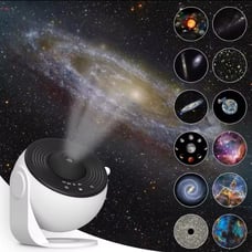 abigail&bleu Night Light Galaxy Projector Starry Sky Projector 360° Rotate Plane