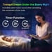 abigail&bleu Night Light Galaxy Projector Starry Sky Projector 360° Rotate Plane