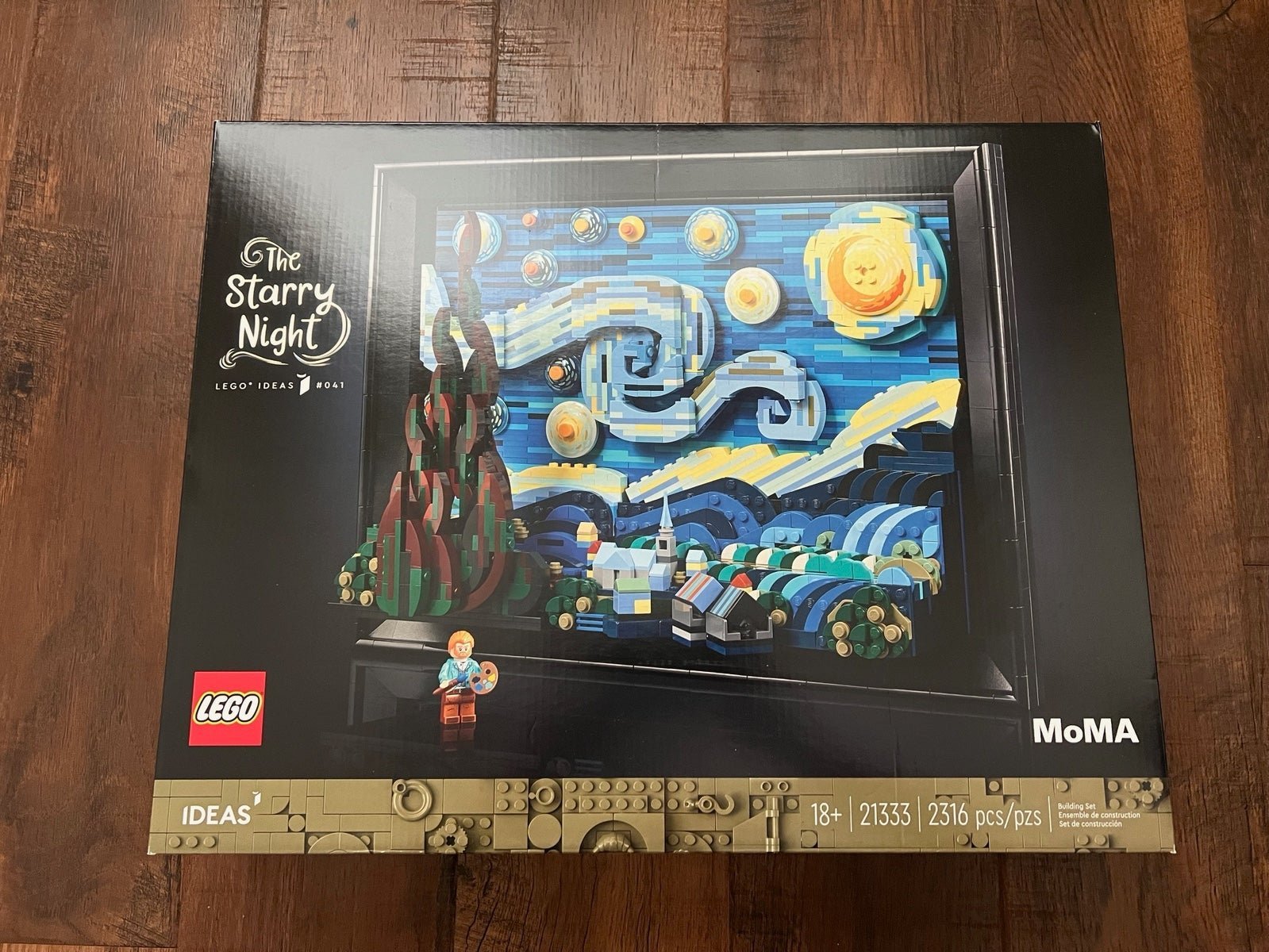 LEGO Ideas Vincent van Gogh - The Starry Night