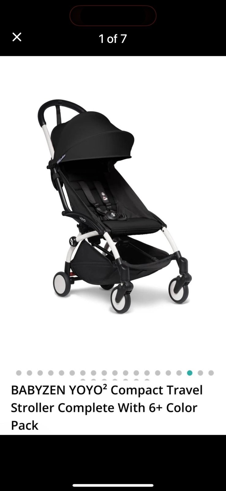 BABYZEN YOYO² Compact Travel Stroller Complete With 6+ Color Pack NEW