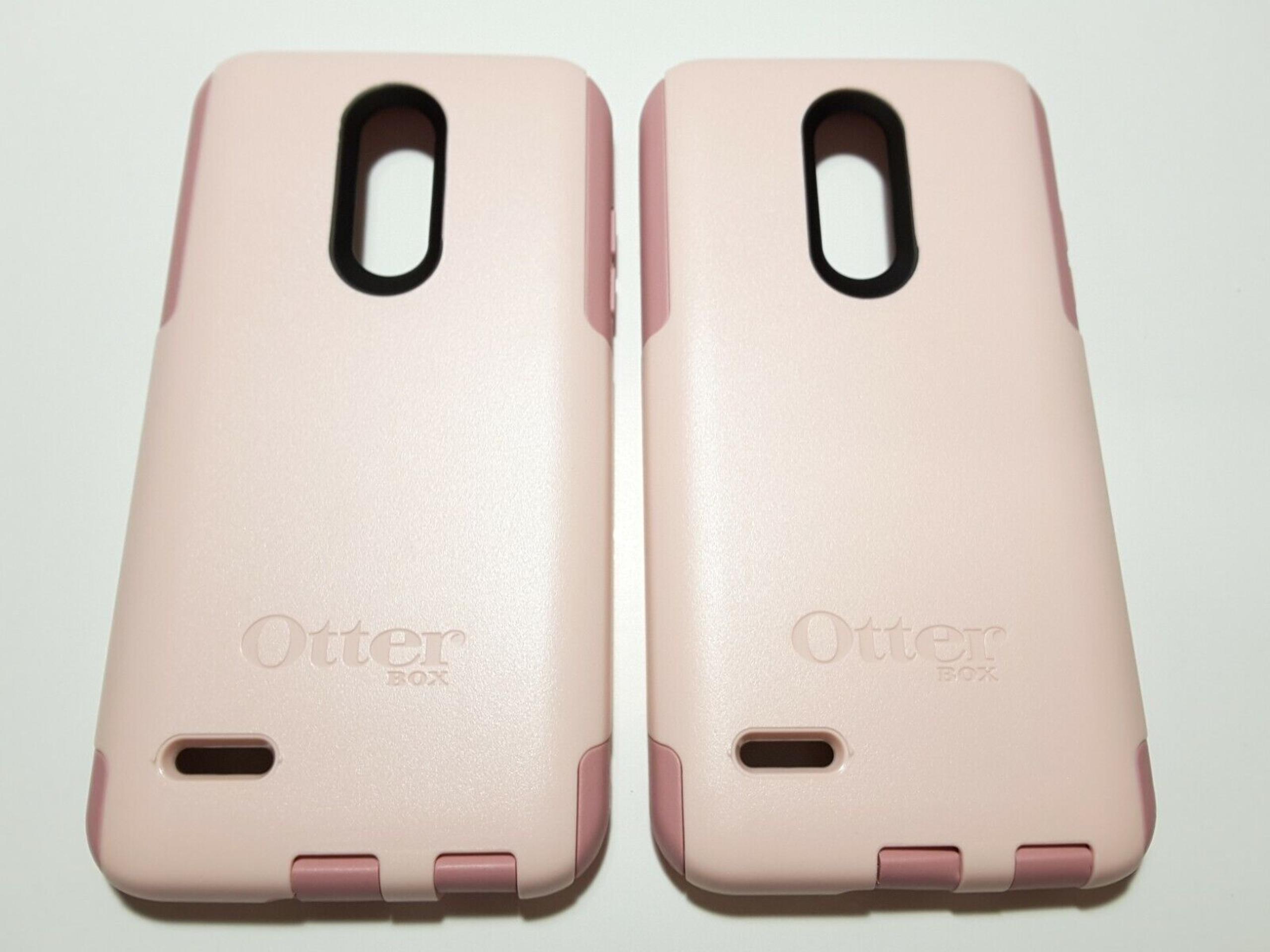 2 CASES - OtterBox Commuter Series Cell Phone Drop Protection Case LG K30 Pink