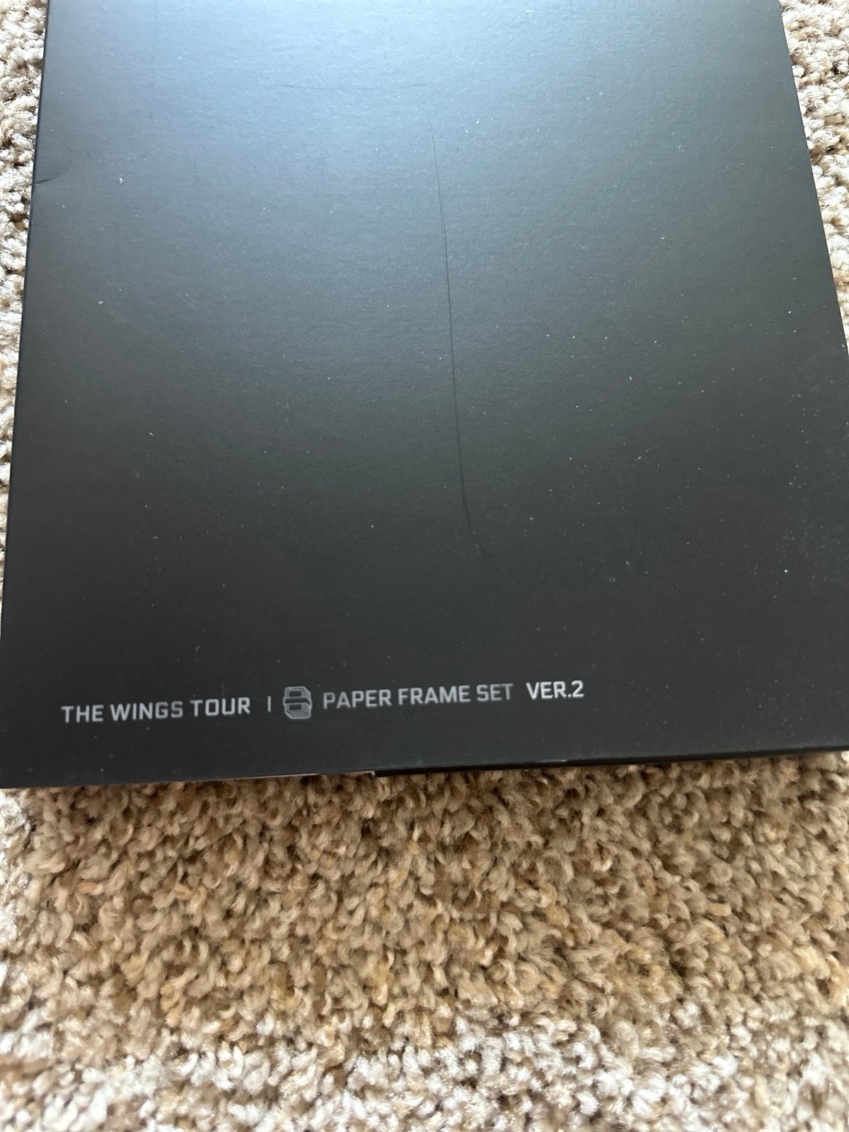 BTS Wings Tour Paper Frame Other