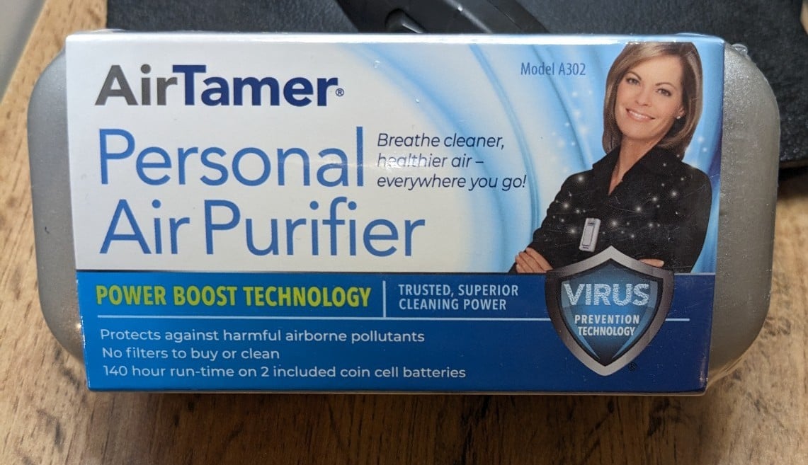 AirTamer A302 | Small Personal and Portable Air Purifier