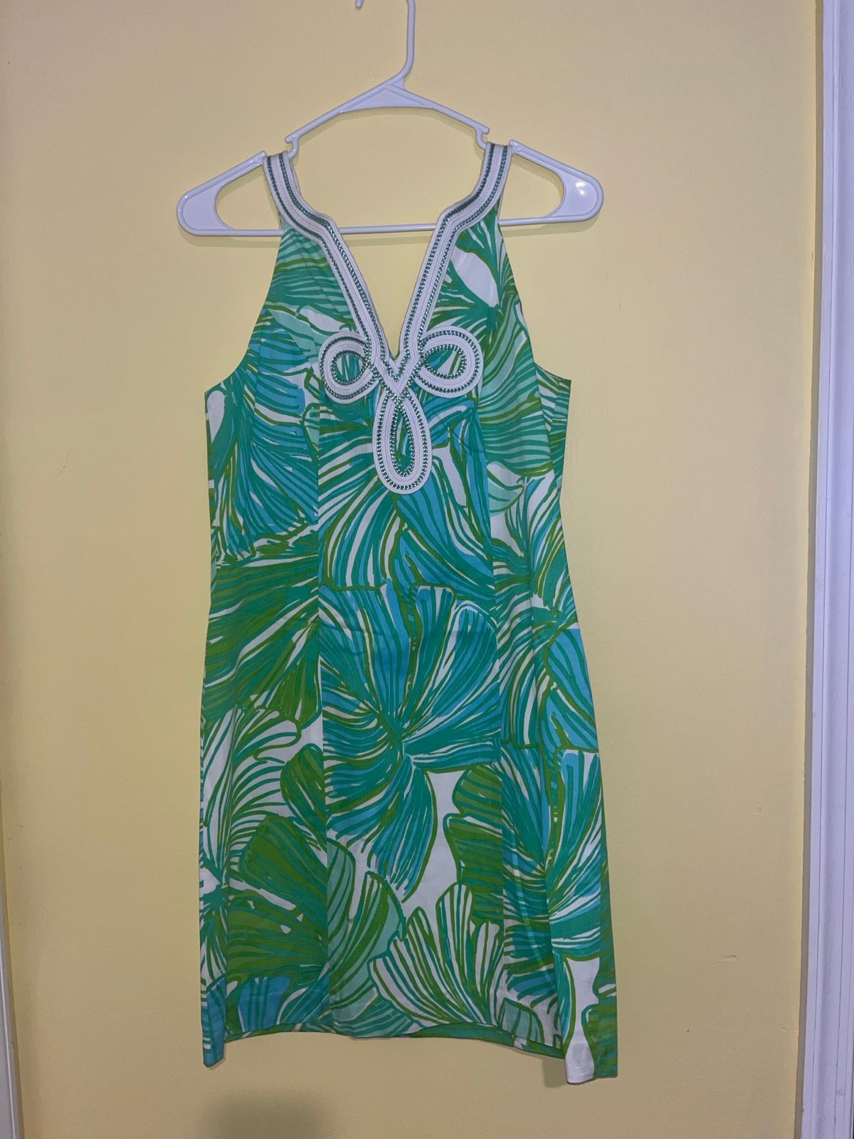 Lilly Pulitzer Dress - Green Sheen Fronds