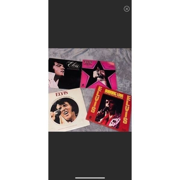 Elvis vinyl Records (Bundle of 4 )