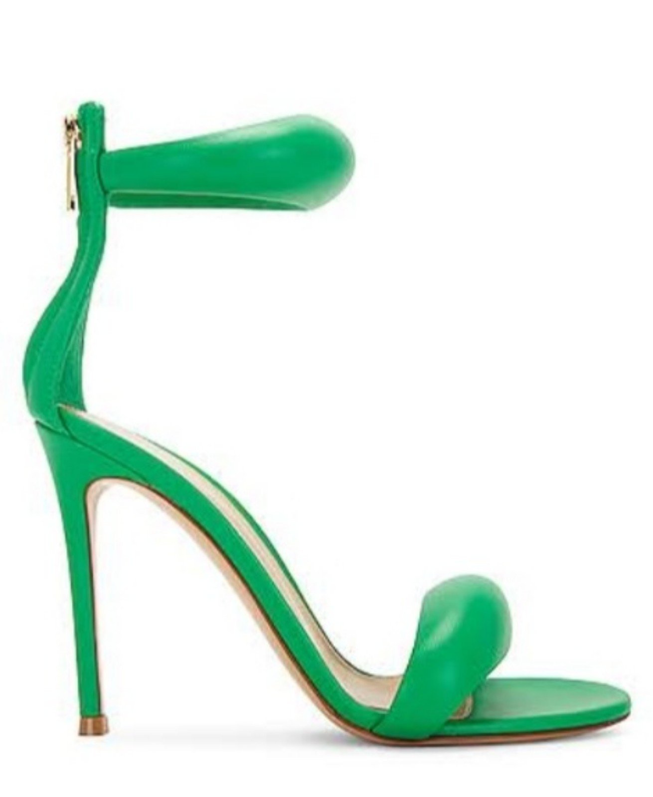 Liliana Spring Green Puffed Stiletto Pump Sandals 10