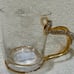 New Set of 4 Bling Diamond Crystal Bow Coquette Glass Coffee Mugs Glasses