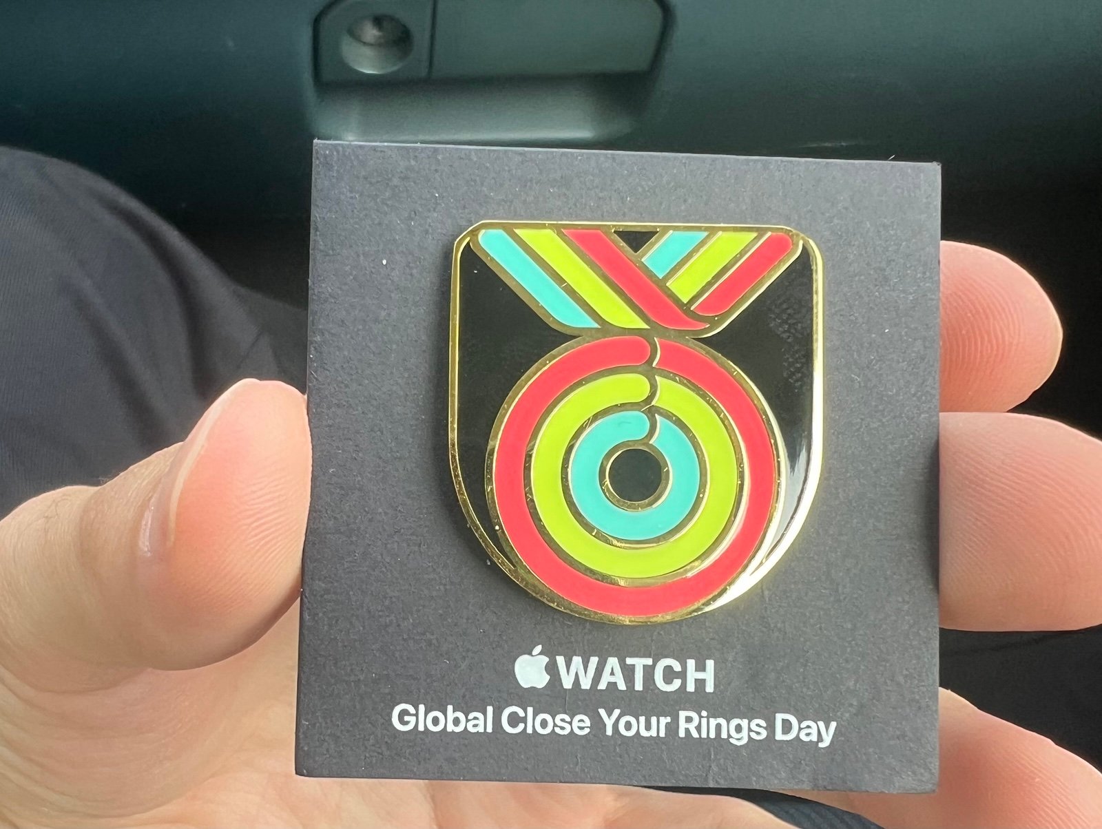 The Apple Watch “Close Your Rings Day” Pin is a limited edition collectible