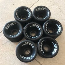 Vintage SP204 roller skate or skateboard wheels
