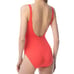 Michael Kors Women’s Lace Up One Piece Swimsuit Coral Size 12