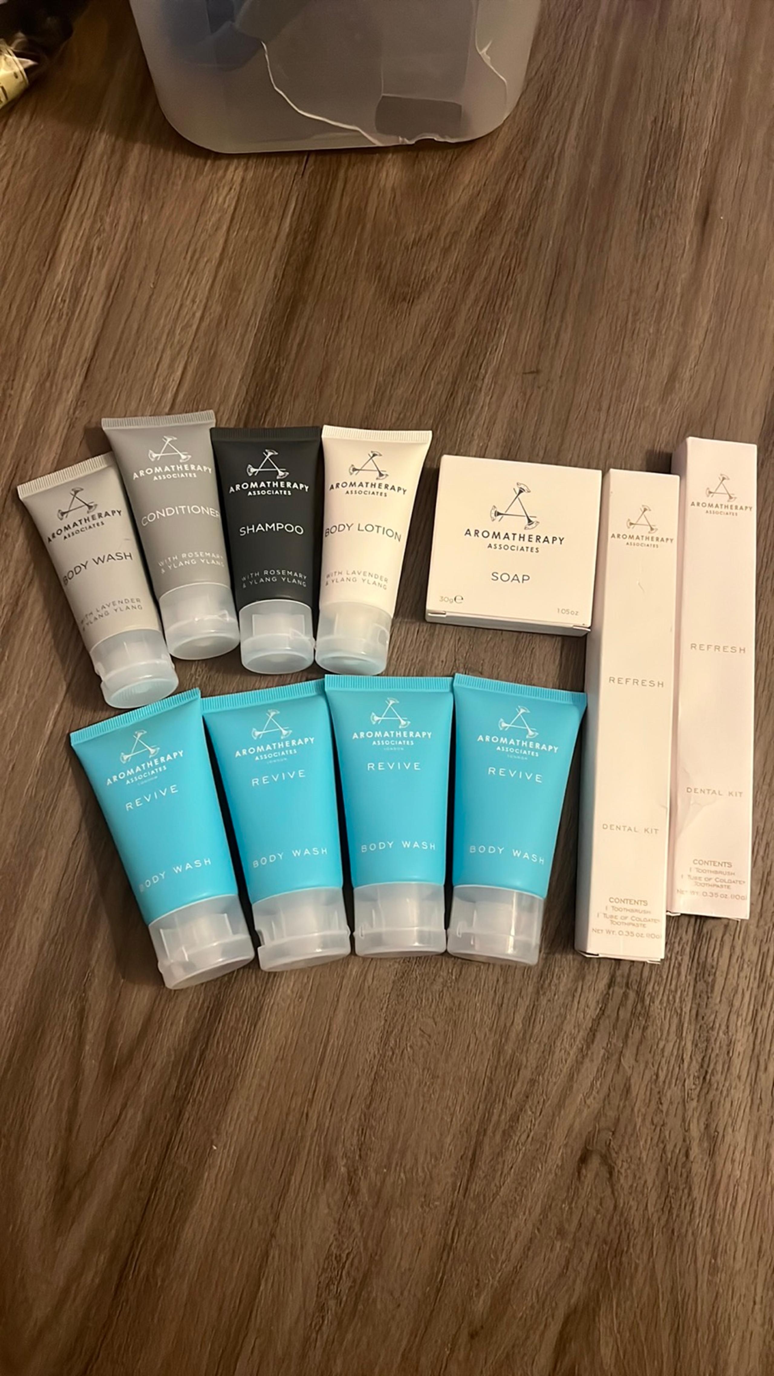 NEW - lot of 11 Aromatherapy Associates Luxury bath amenity travel size Toiletry