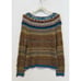Carducci Cardigan Sweater Womens Large Boho Button Up Fringe Crochet Sequin