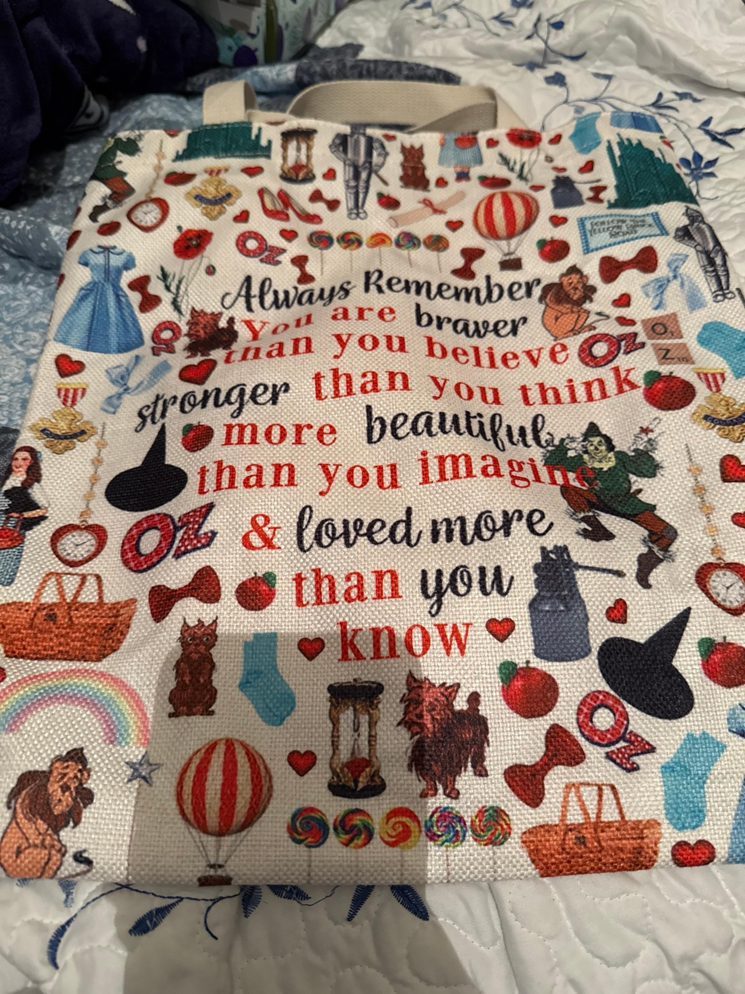Wizard of Oz Tote and Cup