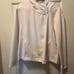 White lightweight yoga Apana Zipup hoodie