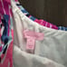 Lilly Pulitzer Amante Shift Dress Silk Jersey Free Spirit One Shoulder M