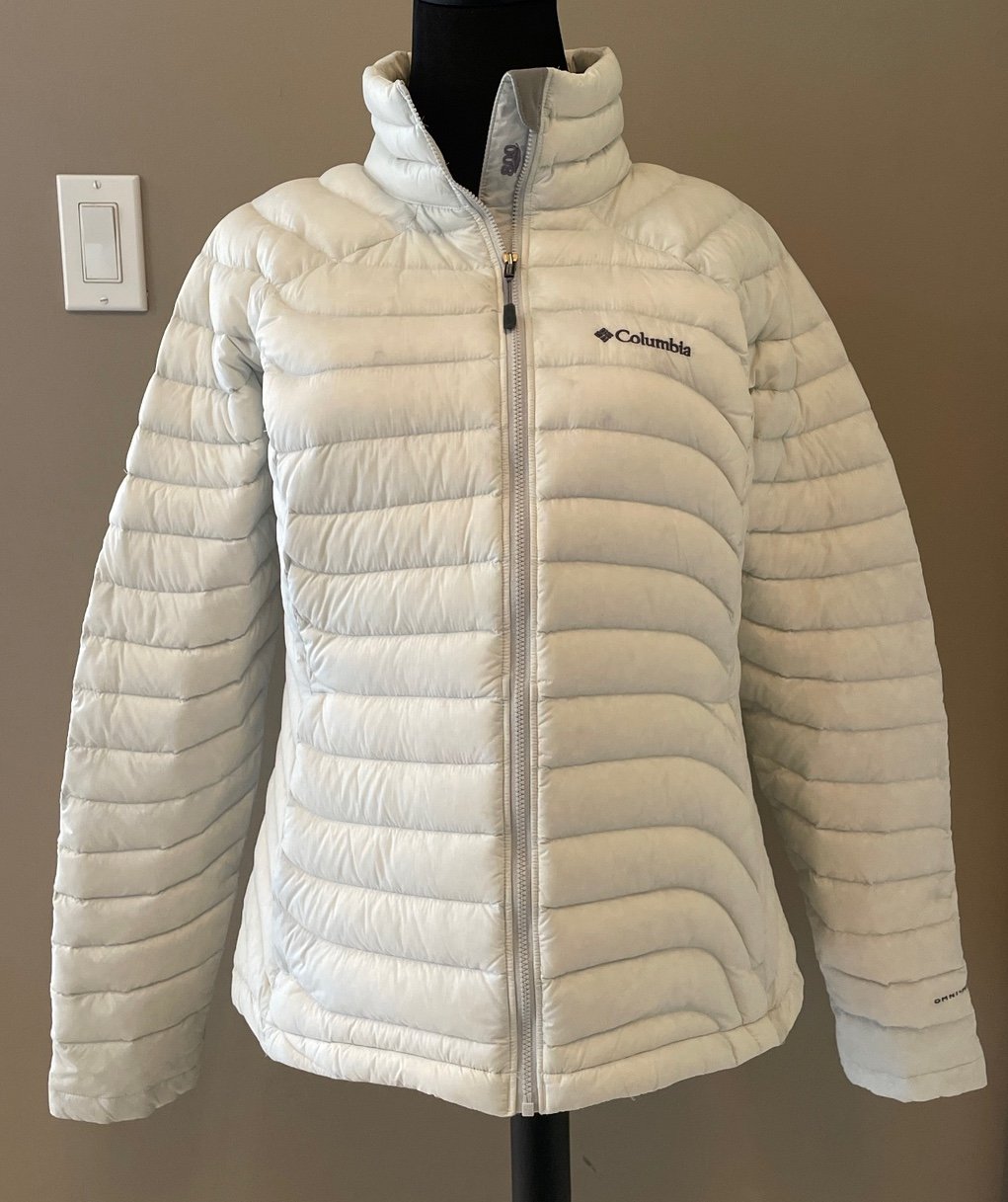 Creamy White Omni Heat Jacket