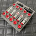 New 20PCs Red Volk Racing Style Lug Nuts M12x1.25