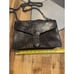 Mariana Galanti Leather Snake Croc Embossed Leather Italy Crossbody Purse Bag