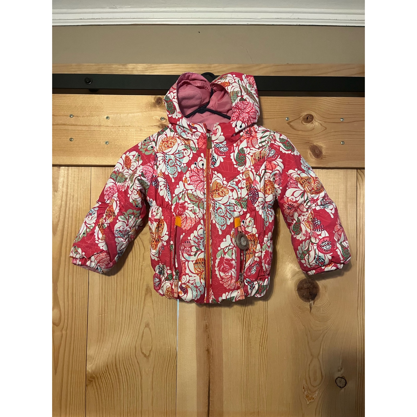 Obermeyer Cakewalk Toddler Girl’s Winter Coat Size 4