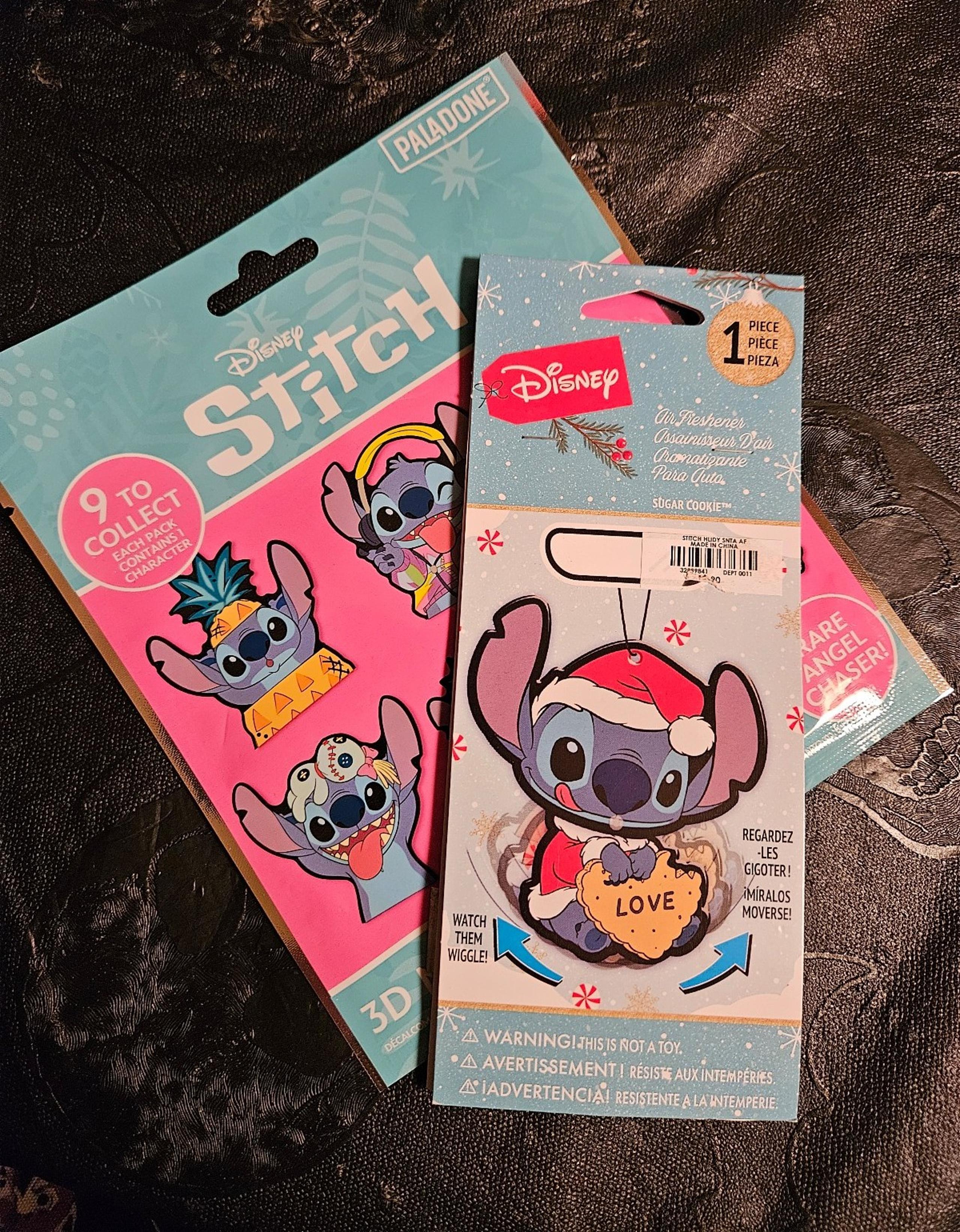 Stitch Rotatable Air Freshner with Blind Bag Lenticular Decal