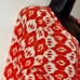 Anthropologie Vanessa Virginia Blouse Size 10 Orange White