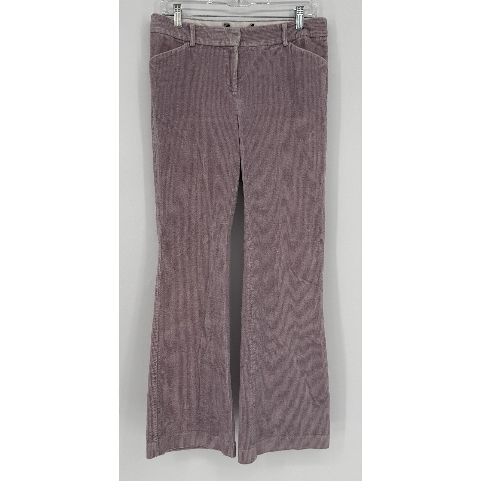 Y2K Victoria's Secret Jeans Women's 10 Bootcut Corduroy Pants Purple Lavender