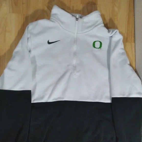 Vintage Nike Oregon Ducks Pullover 1/4 Zip Fleece Jacket