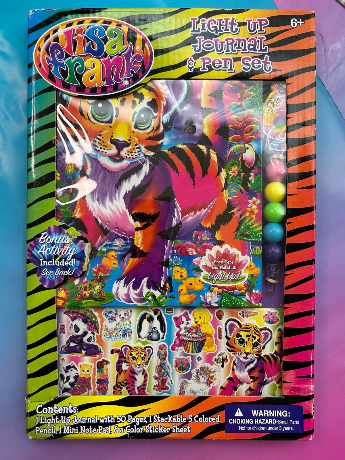 Lisa Frank Forrest Light Up Journal